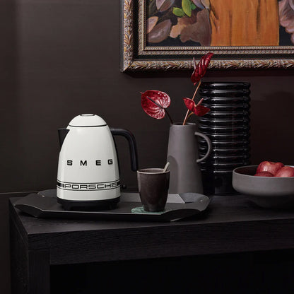 Smeg x Porsche 1.7Lt Kettle Carrara White