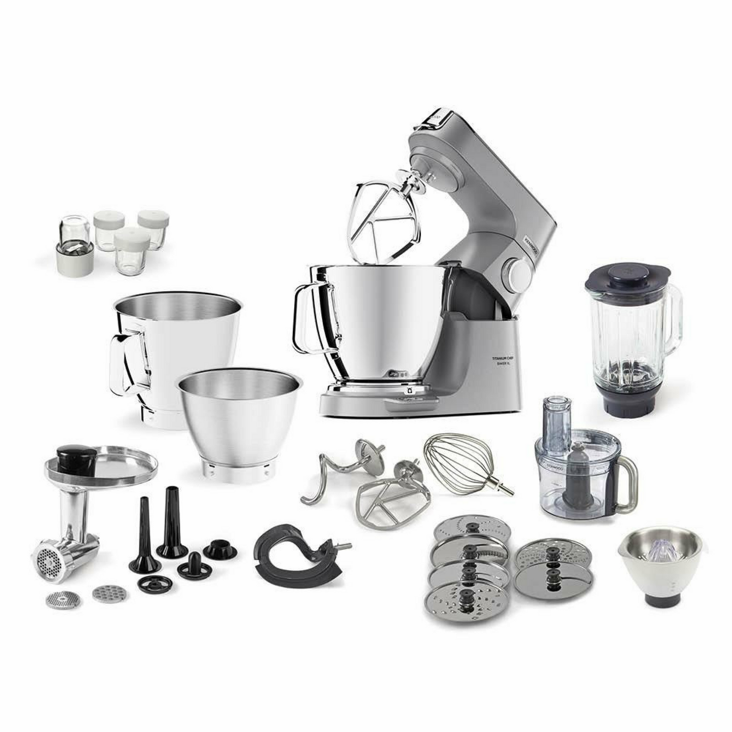 Kenwood Titanium Chef Baker XL 7L - Full Mega Pack