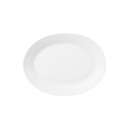 La Opala Cosmo Serving Oval Platter White