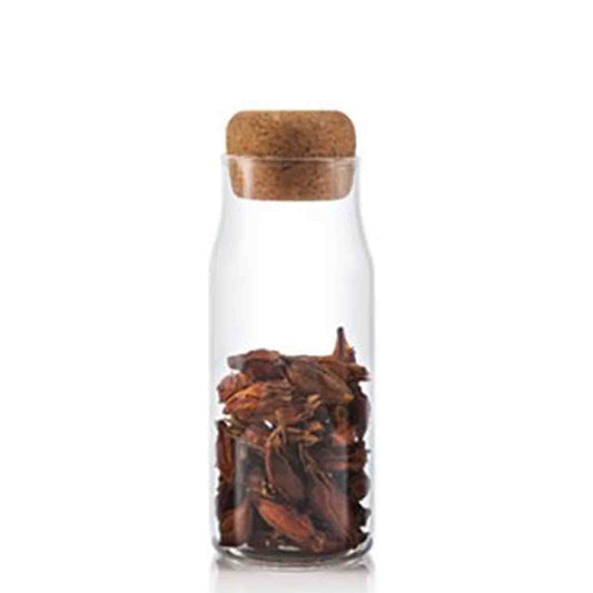 O'lala Design Classic Storage Canister Medium- Clear