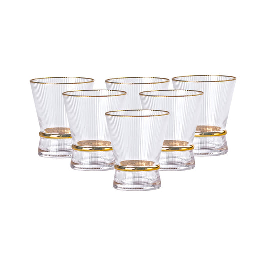 6 Piece Tumbler Set Clear