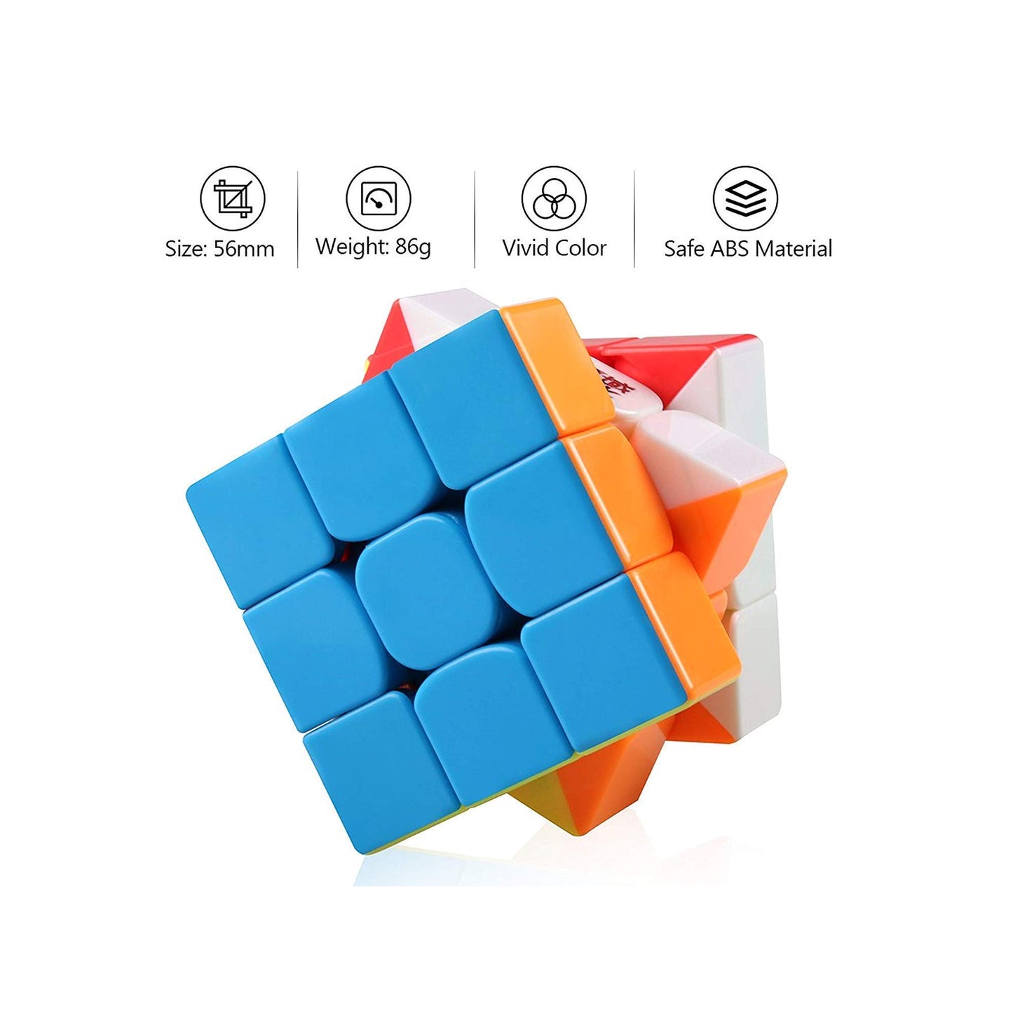 Solvable Cube Ottoman Multicoloured