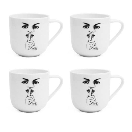 Carrol boyes It's a Secret Mug White