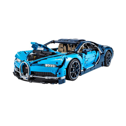Car Building Block Set Blue