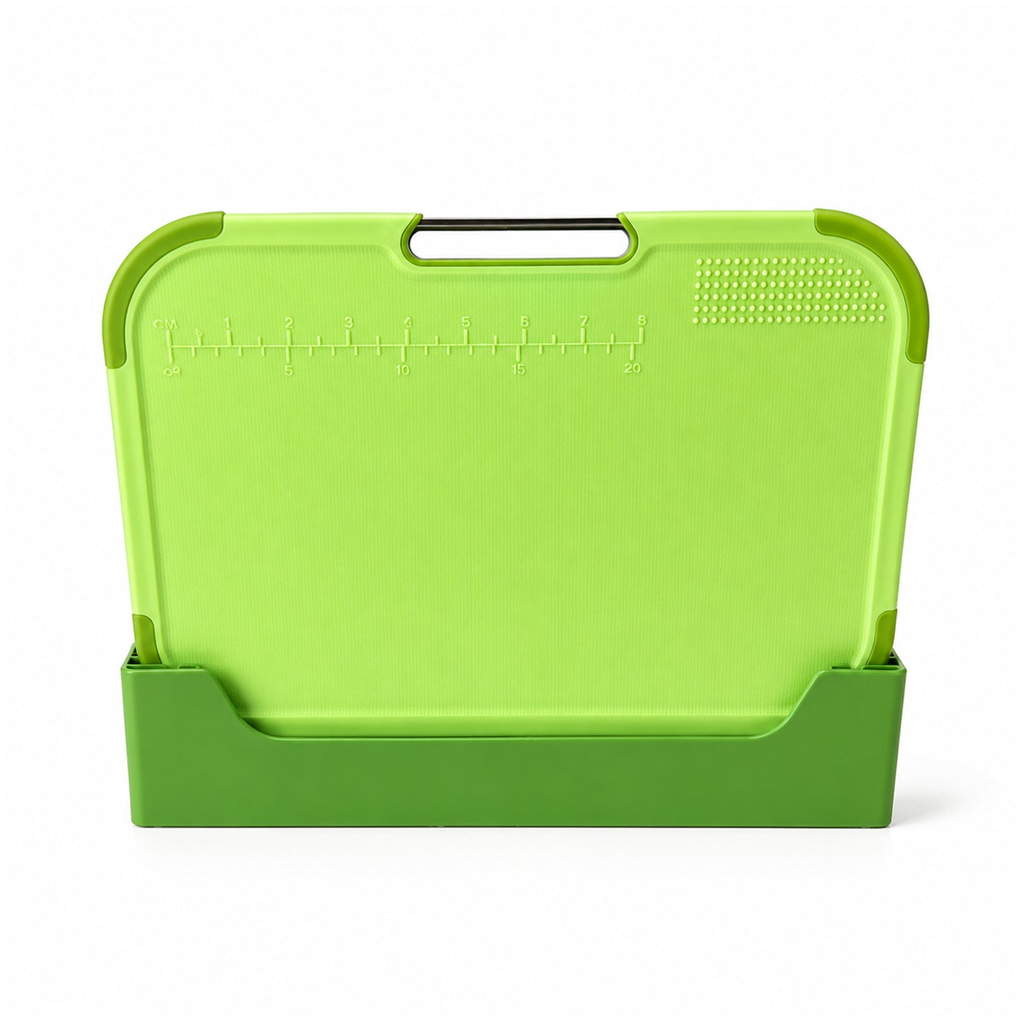 Cutting Board with Stand Green