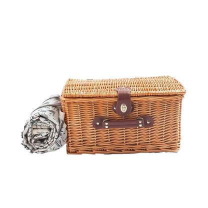 Kitchen Life Picnic Basket Brown