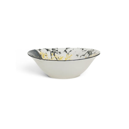 Kitchen Life 16cm Ceramic Dessert Bowl White