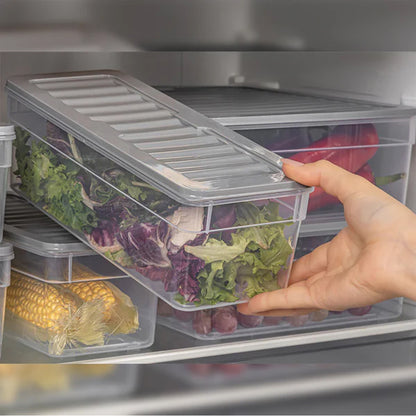 2470ml Fresh Box Container Grey