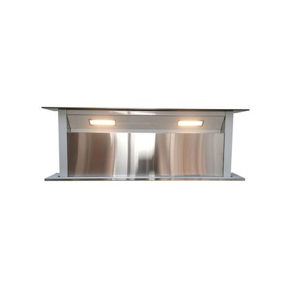 Totai 90cm Eclipse Downdraft Cookerhood Silver
