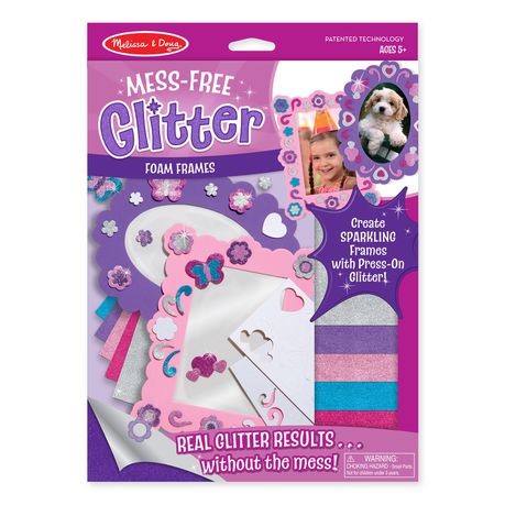 Melissa & Doug Foam Frames Mess Free Glitter