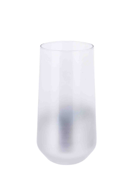 Kitchen Life 470ml Drinking Glass - Silver