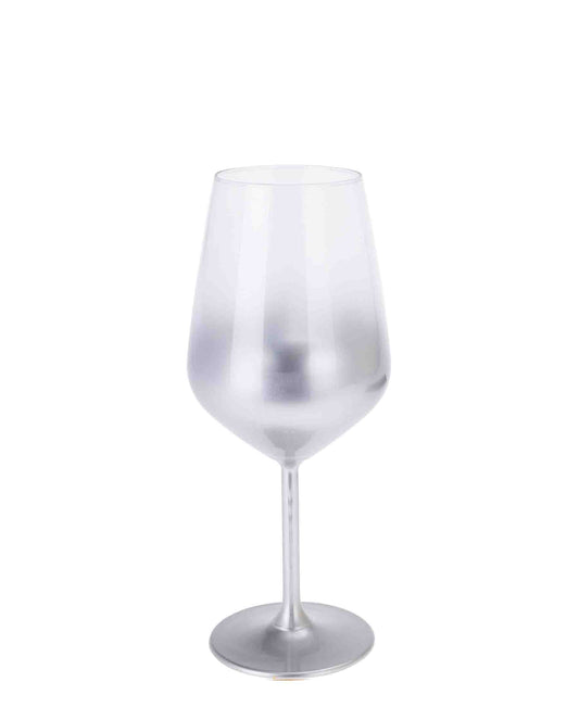 Kitchen Life 490ml Wine Glass - Silver