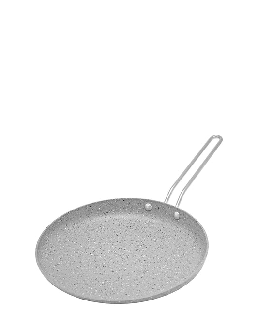 OMS Granite 24cm Crepe Pan - Grey