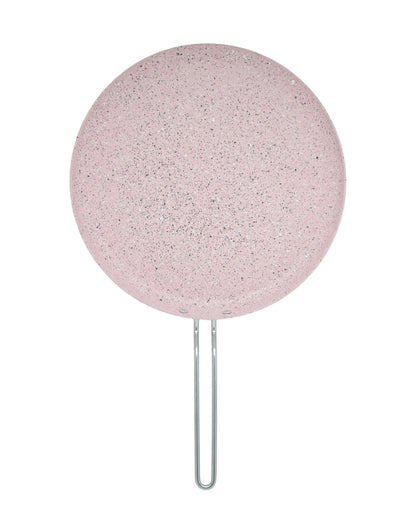 OMS Granite 28cm Crepe Pan - Pink