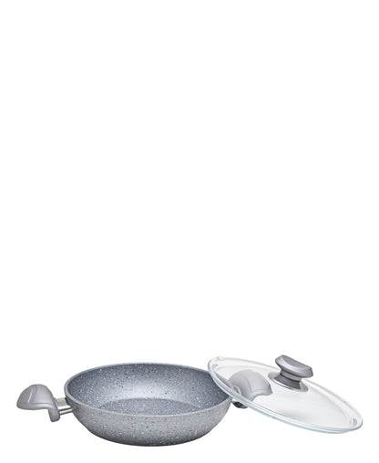 OMS Granite 22cm Non-Stick Egg FryPan - Grey