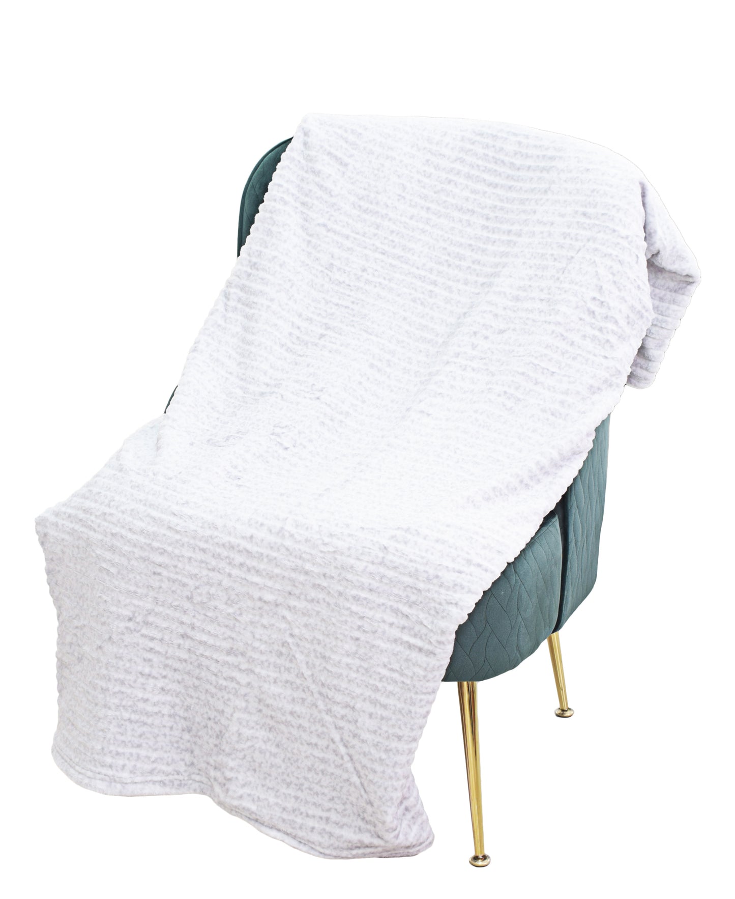 Urban Decor Throw Funnel Fleece - Grey