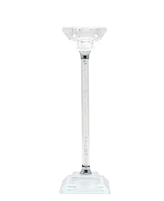 Crystal Candle Holder Medium - Clear