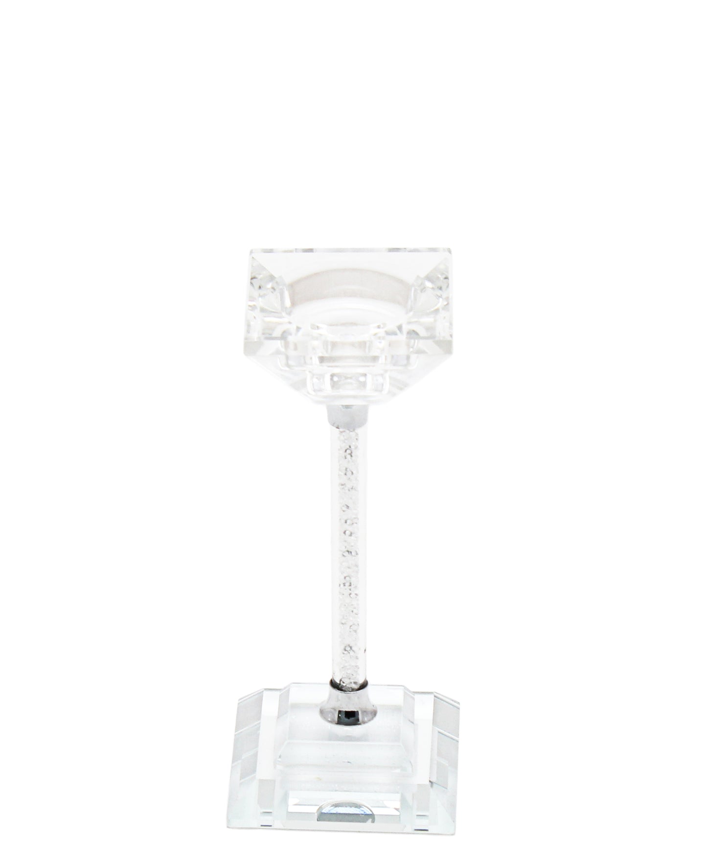 Crystal Candle Holder Small - Clear