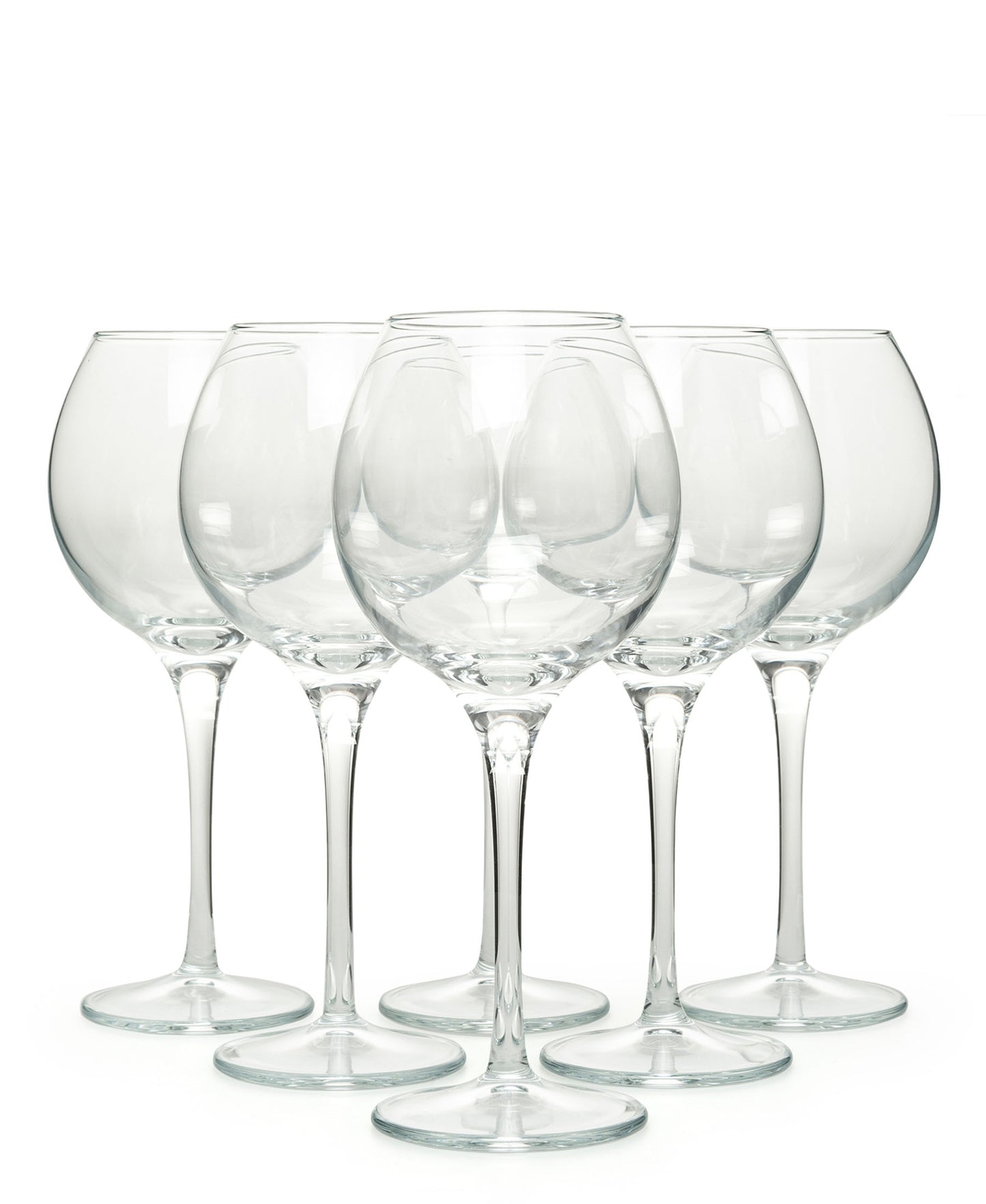 Monte Carlo Wine Glass 6 Piece - Clear