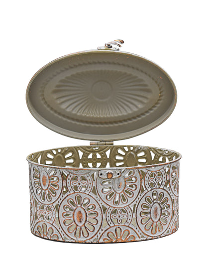 Urban Decor Betty Trinket Box - White