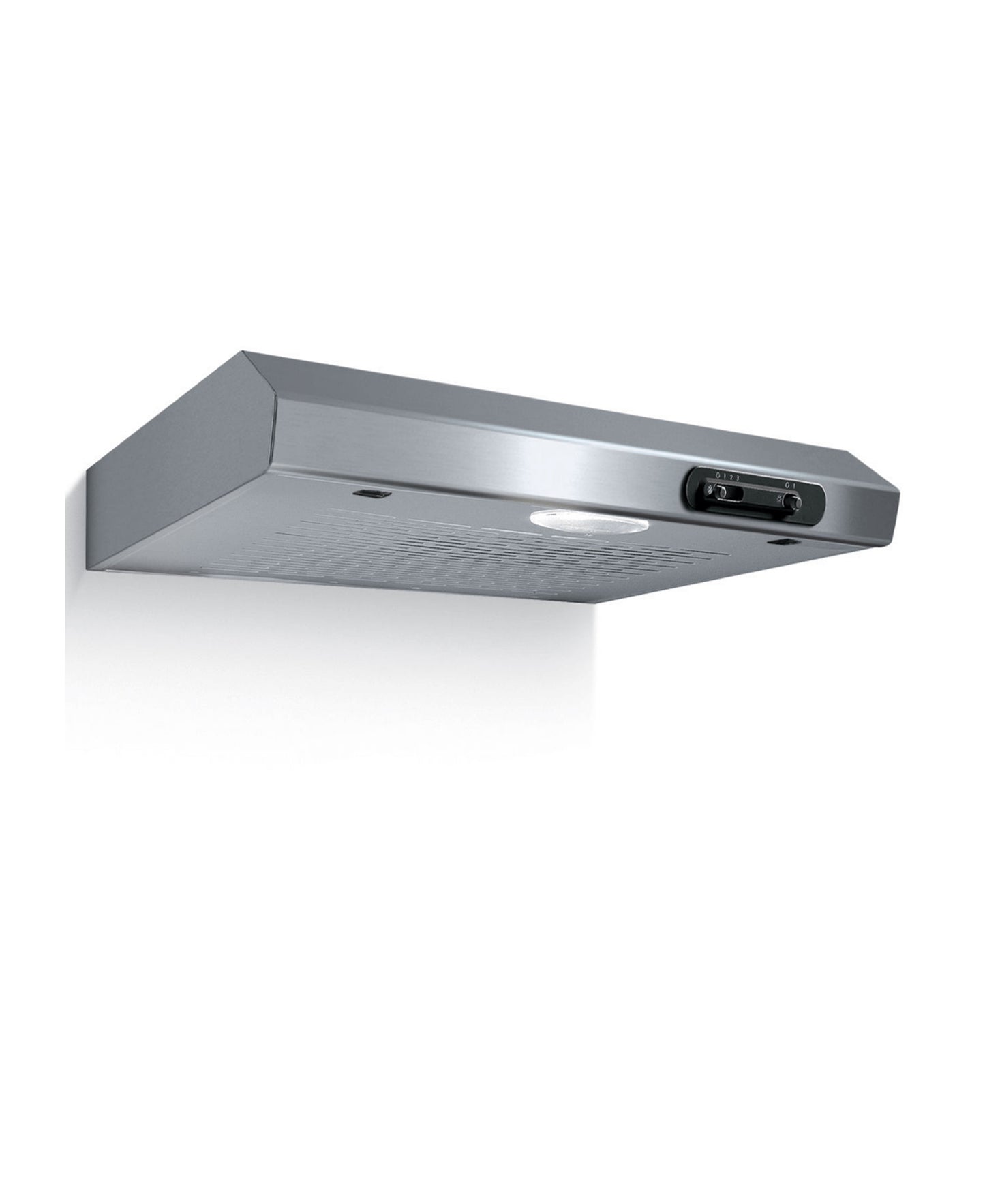 Elica Verve 60cm Silver Slimline Under Cabinet Cooker Hood - Silver