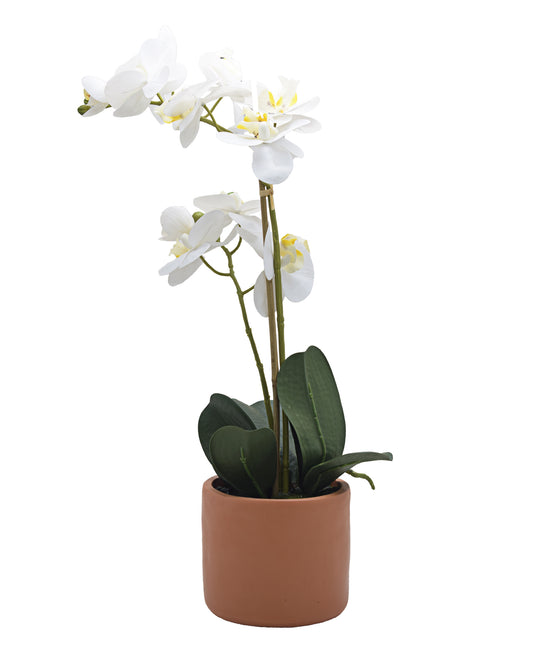 Urban Decor Real Touch Orchid 52cm- White