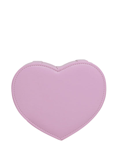 Urban Decor Heart shape Jewellery Box - Pink