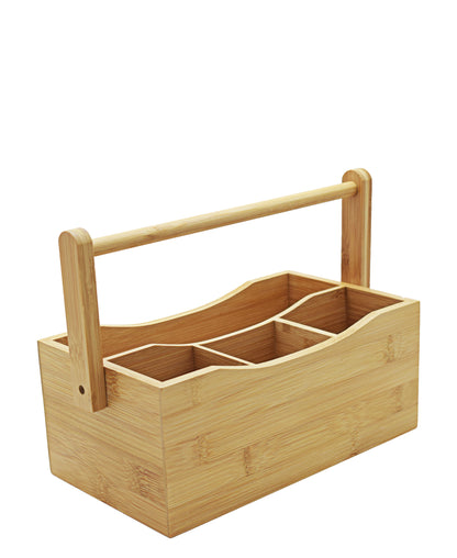 Maxwell & Williams Bamboozled Utensil Caddy - Oak