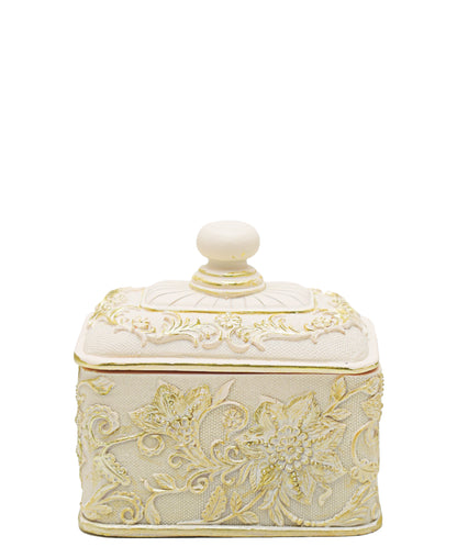 Urban Decor Parni Trinket Box - Cream