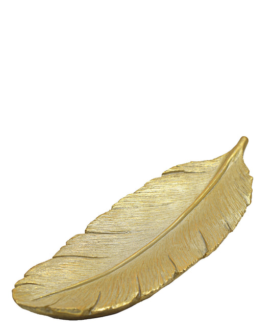 Urban Decor Feather wall Plaque - Gold