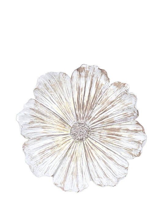 Urban Decor Shabby Chic  Flower Wall Plaque- 23CM