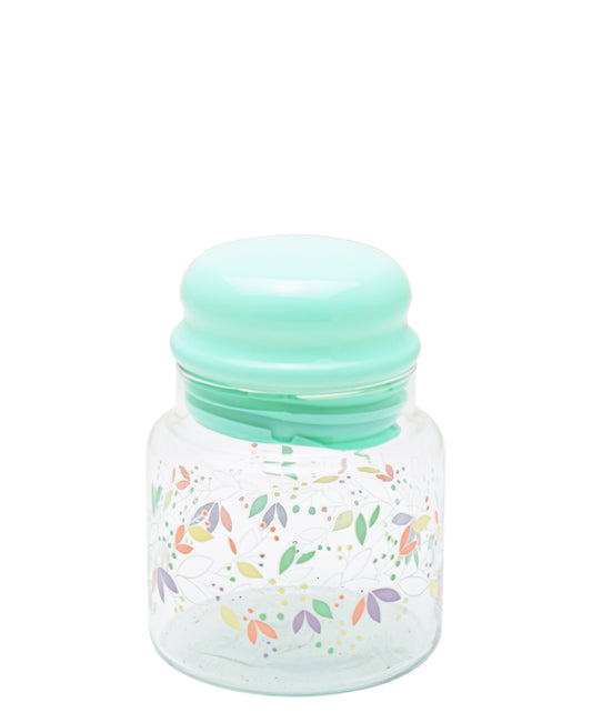 LAV 635ml Glass Jar With Lid - Green