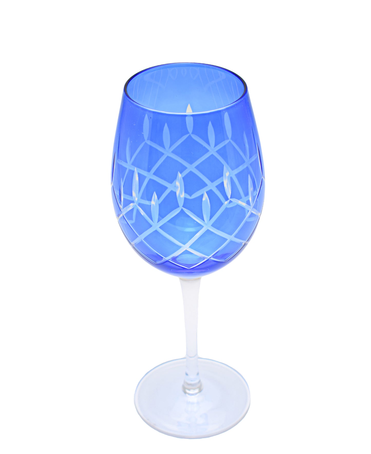 Glacier Zora Blue Cut Wine- 450ML 23CM