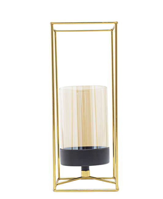 Urban Decor Gold Candle Holder- 25CM