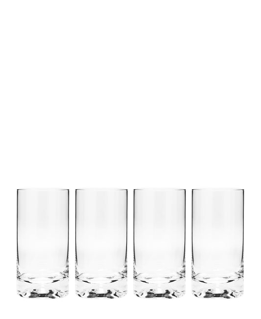 Carrol Boyes Ascend Hi Ball Glass 4 Piece - Clear