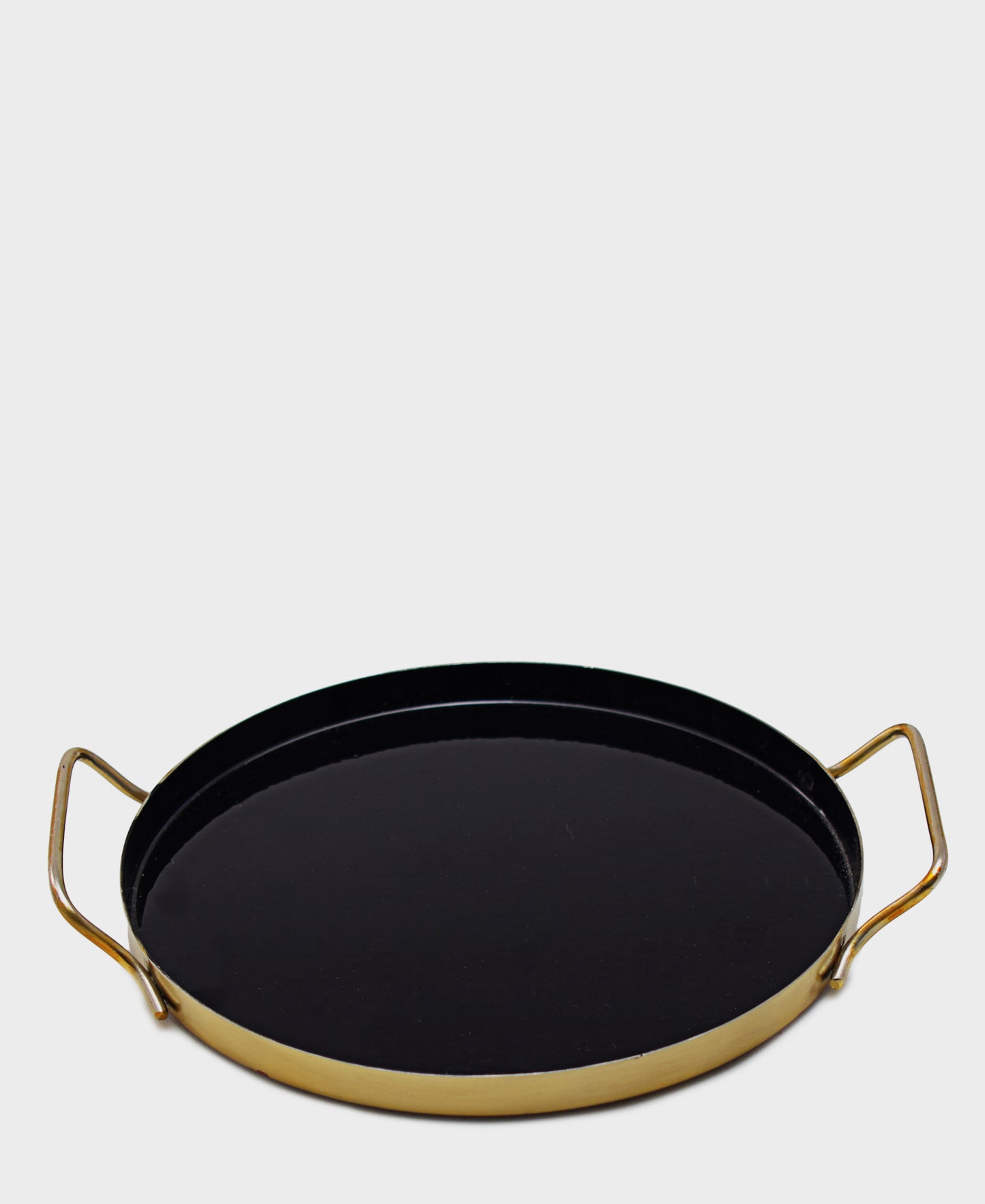 Kitchen Life Round Tray 15cm - Black