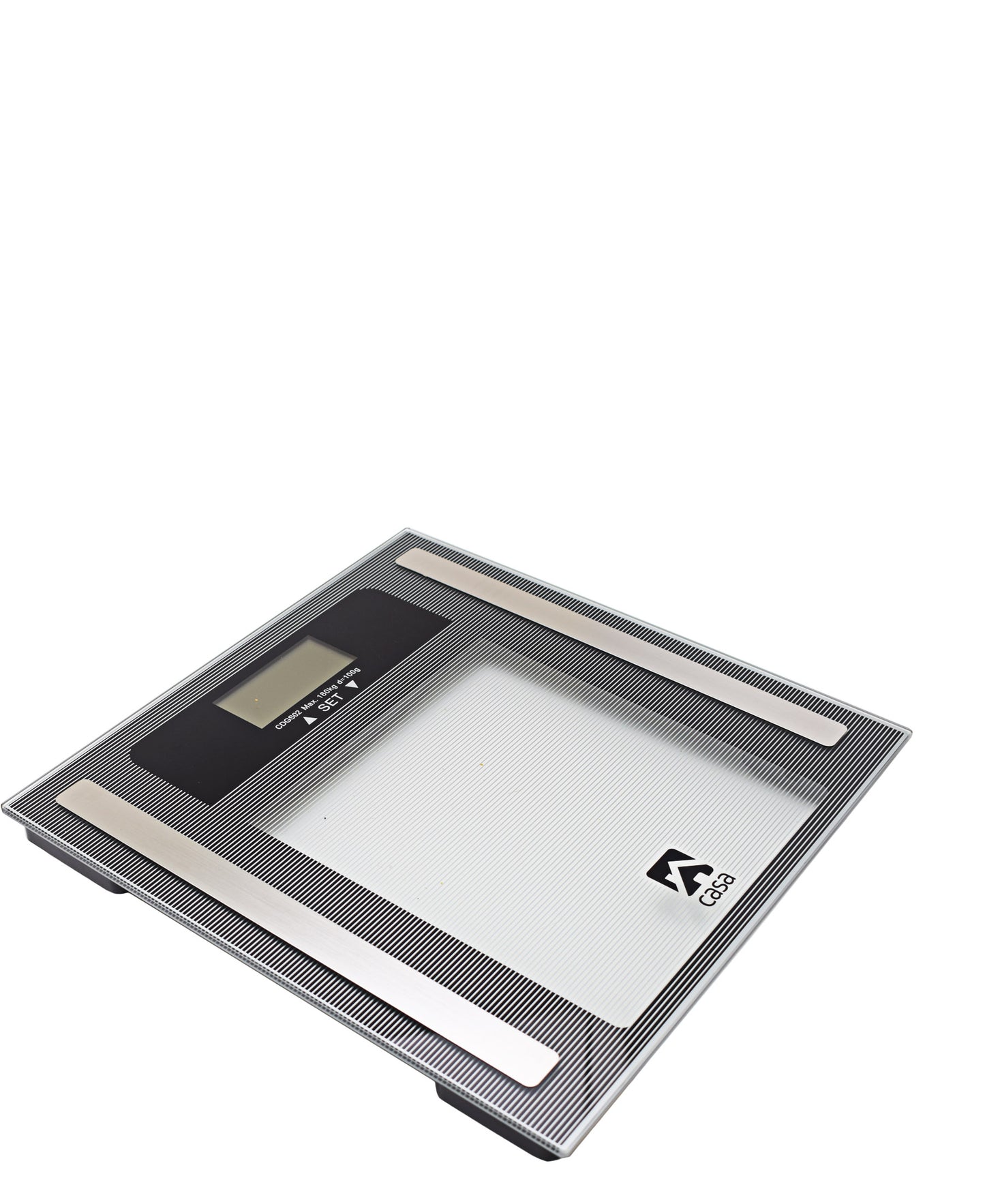 Casa Electronic Bathroom Scale - Clear