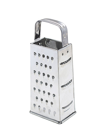 Regent 4 Sided Kitchen Grater - Silver