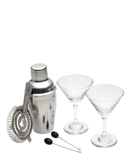 The Bar Craft 6 Piece Mini Martini Gift Set