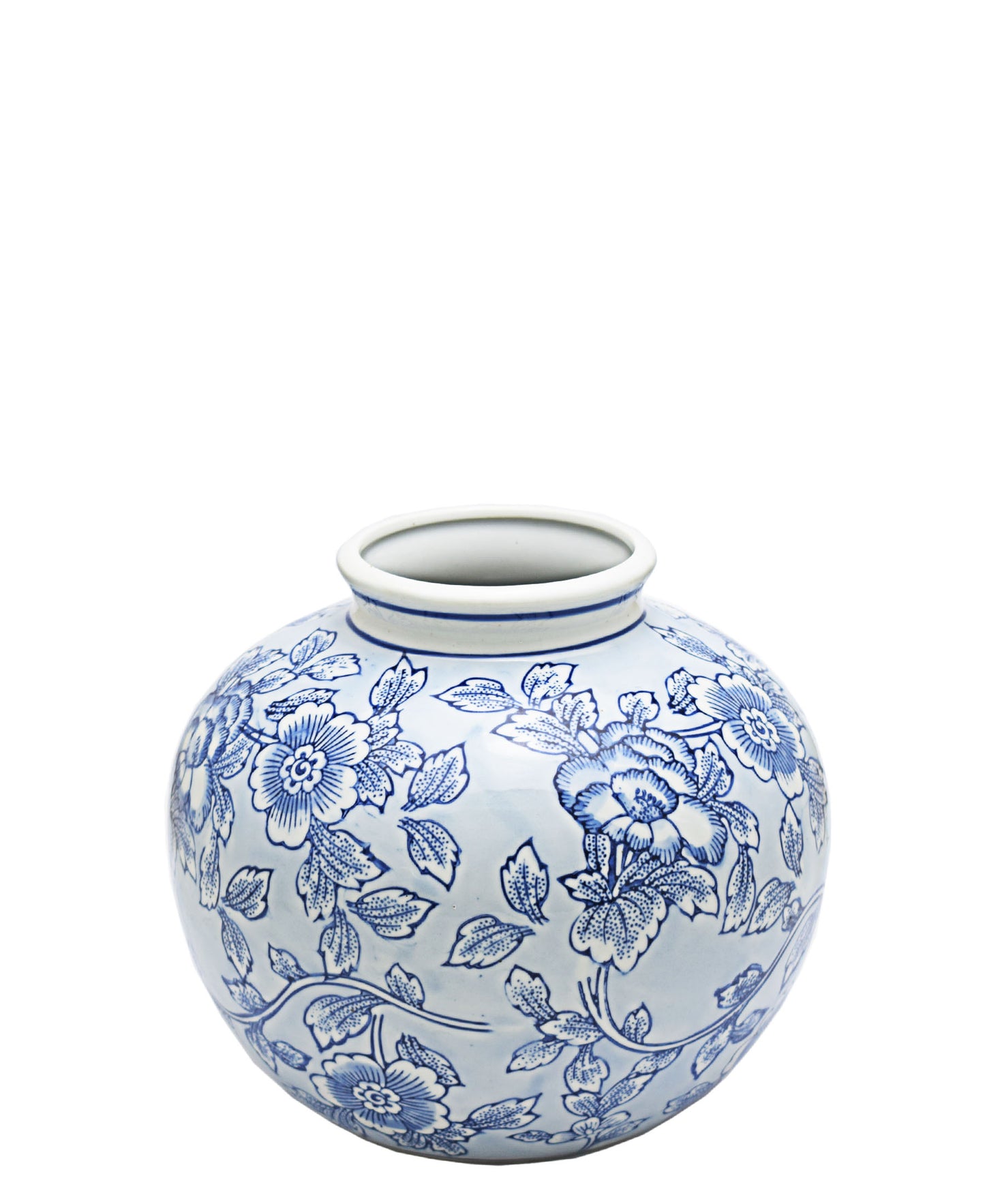 Urban Decor Adya Ginger Jar 20cm - Blue