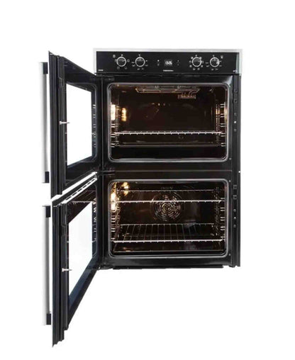 Defy 80l Gourmet Multifunction Double Oven - Black