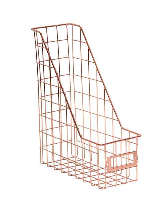 Fine Living File Holder - Rose Gold