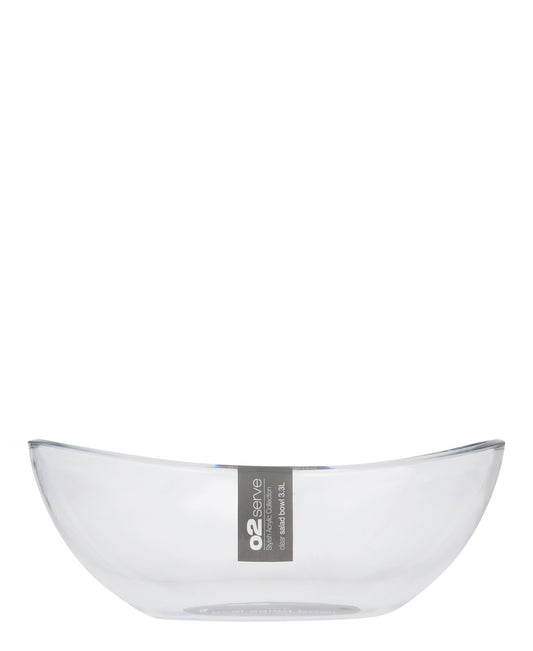 O2 Serve Salad Bowl - Clear