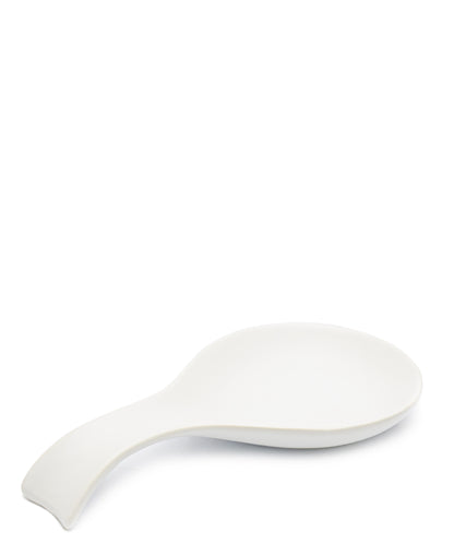 Eetrite Stoneware Spoon Rest - White