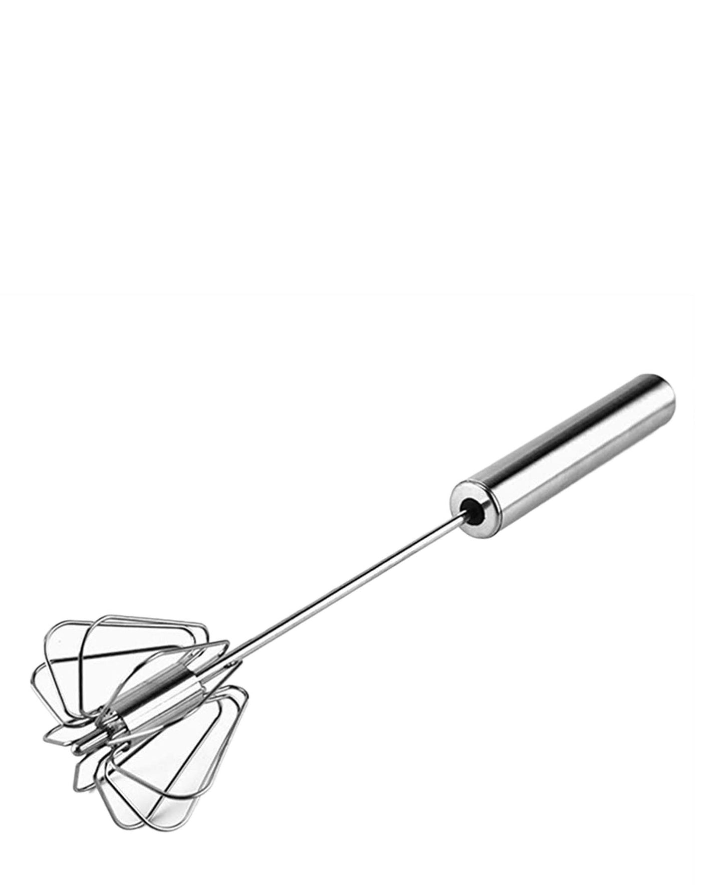 Hillhouse 30CM Rotary Egg Whisk - Silver