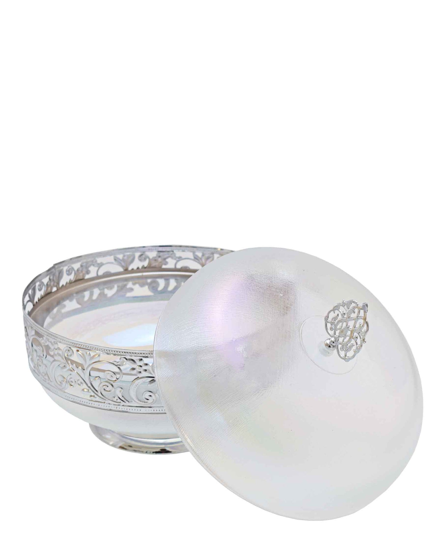 Bursa Collection Pamuk Sugar Bowl - Silver