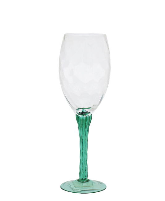 Kitchen Life Wine Glass - Green