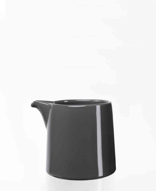Jenna Clifford Flat Stackable Creamer - Dark Grey