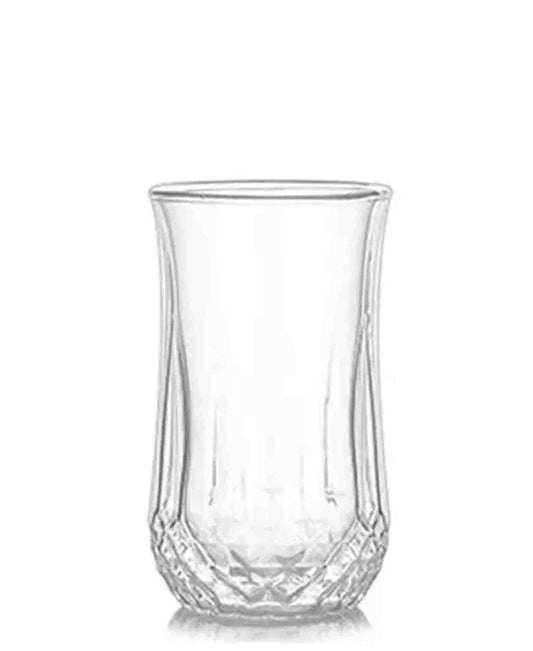 The Barista 2 Piece 250ML Double Wall Mug With Diamond Base - Clear