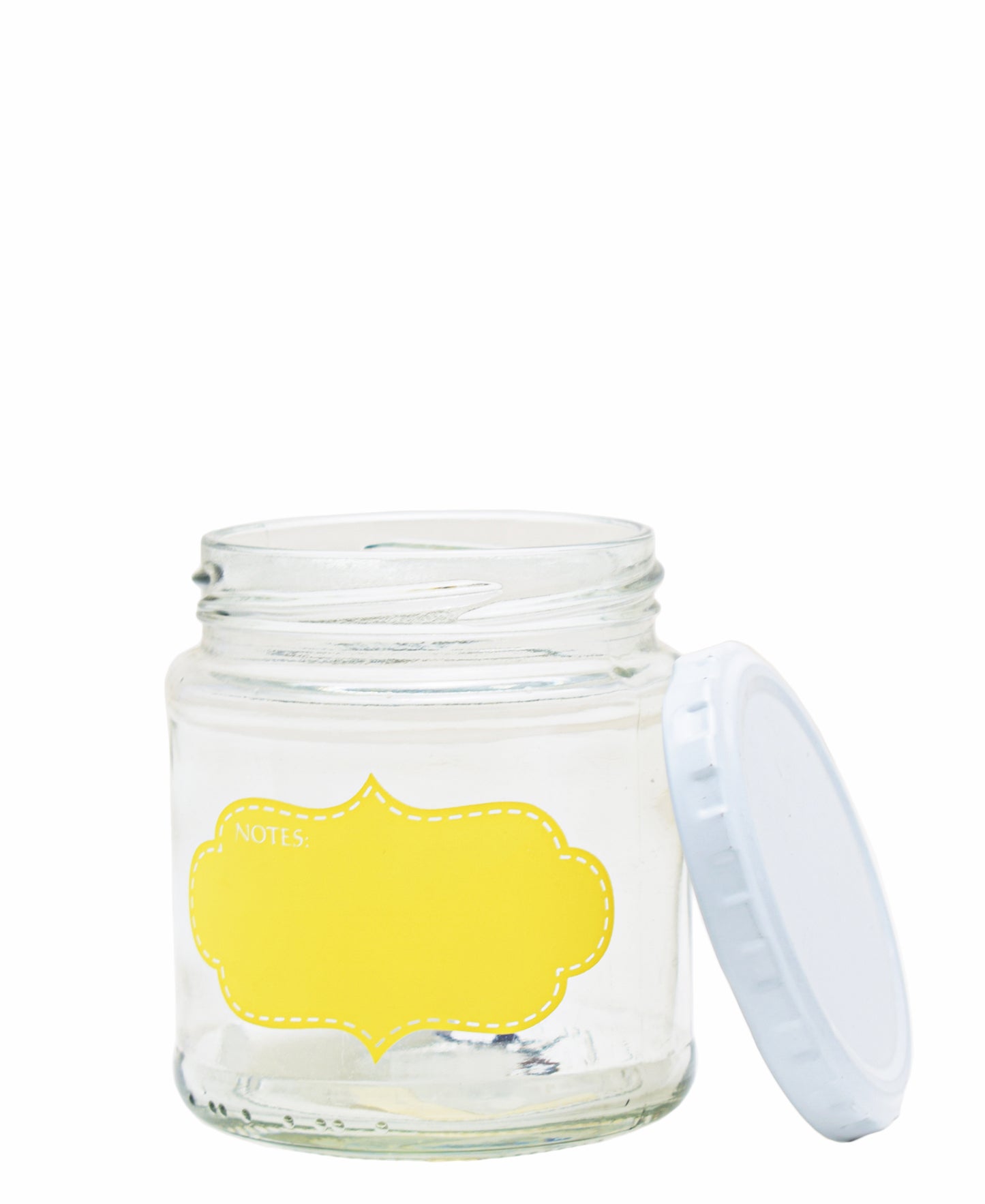 Consol Jam Jar Colour Notes - Clear